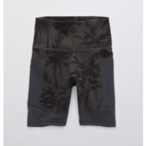 Aerie black biker shorts